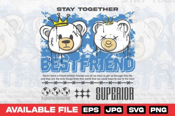 Download Best Friend Bear Doll Vintage Design - Premium Resources